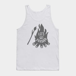 Lets Get Toasted! Outdoors Shirt, Hiking Shirt, Adventure Shirt, Camping Shirt Tank Top